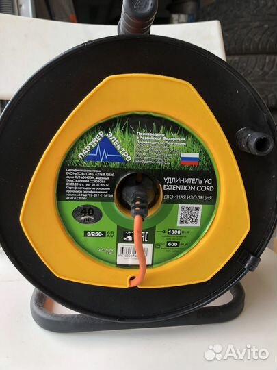 Удлинитель электрический на катушке 40м