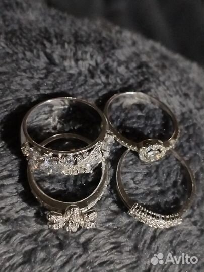 Серебряное кольцо женское