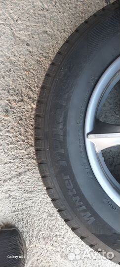 Зимняя резина с литыми дисками для рено дастер
