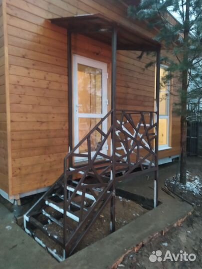 Сварочные работы,навесы,заборы,лестницы,перила