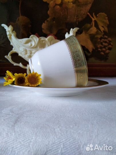 Антикварная чайная пара, Royal Doulton