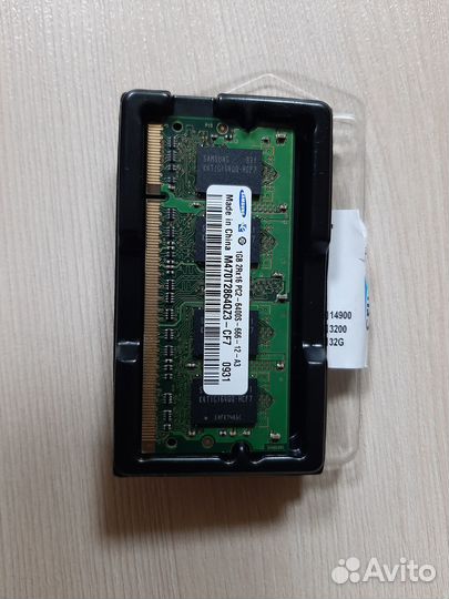 Оперативная память DDR2, DDR3 для ноутбука