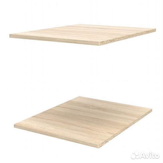 Комплект полок Рум, 50 см дуб сонома