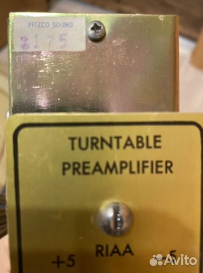 Phono Preamplifier Micro Trak 6401