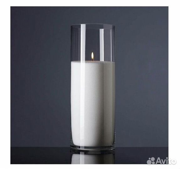 Насыпные свечи и вазы аренда