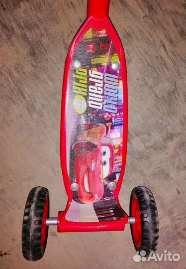 Самокат детский трехколесный бу