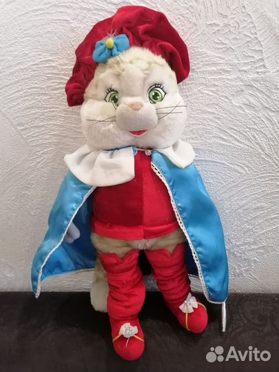 Кот в сапогах игрушка говорящая+книжка