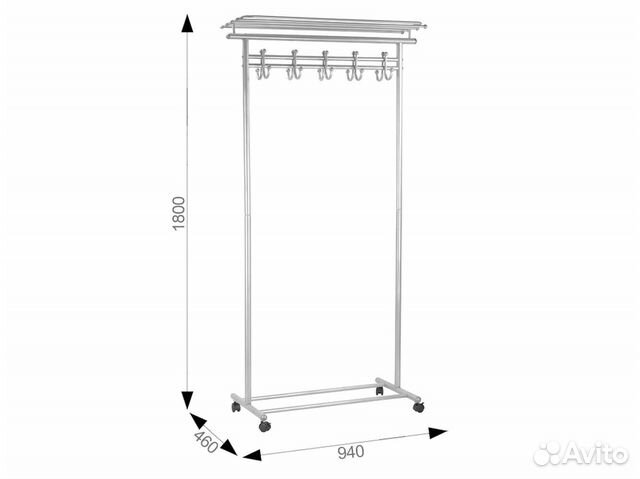 Напольная вешалка М 9 в наличии