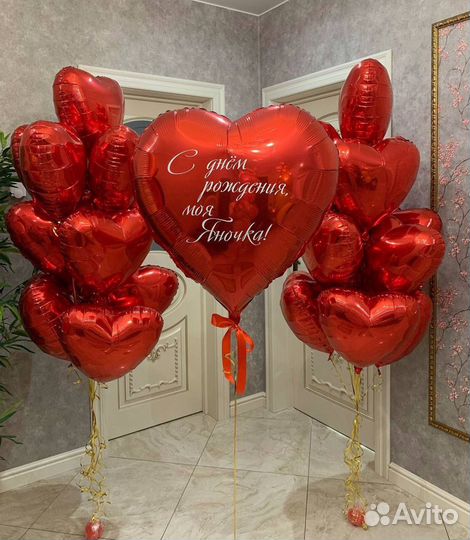 Гелиевые шары на день рождения