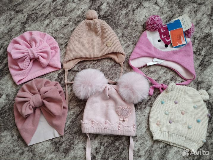 Шапки на девочку