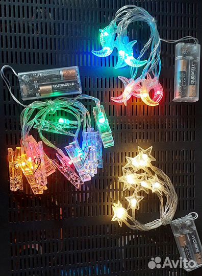 Гирлянды домашние и уличные