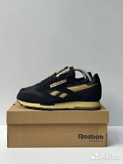 Кроссовки Reebok Classic мужские чёрные