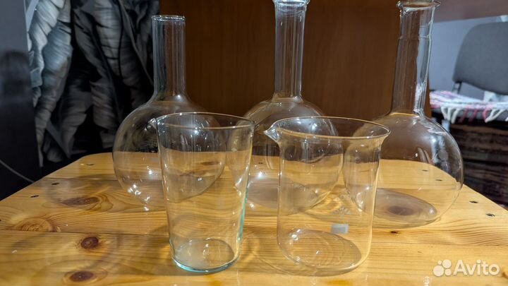 Колбы, лабораторная посуда