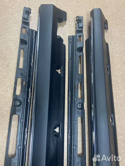 Накладки порогов в сборе Mercedes ML GLE W166