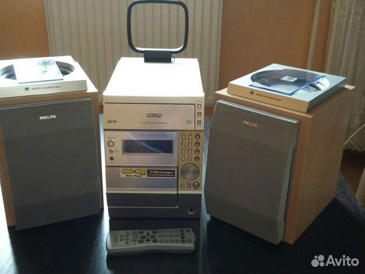 Музыкальный центр philips бу
