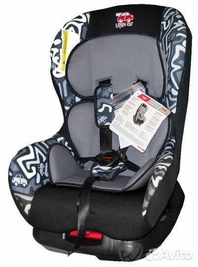 Автокресло детское 0-18кг. Little Car Soft лабирин