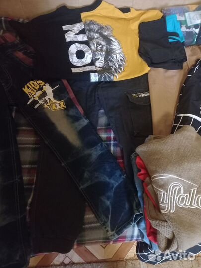 Вещи пакетом на мальчика 140 -146