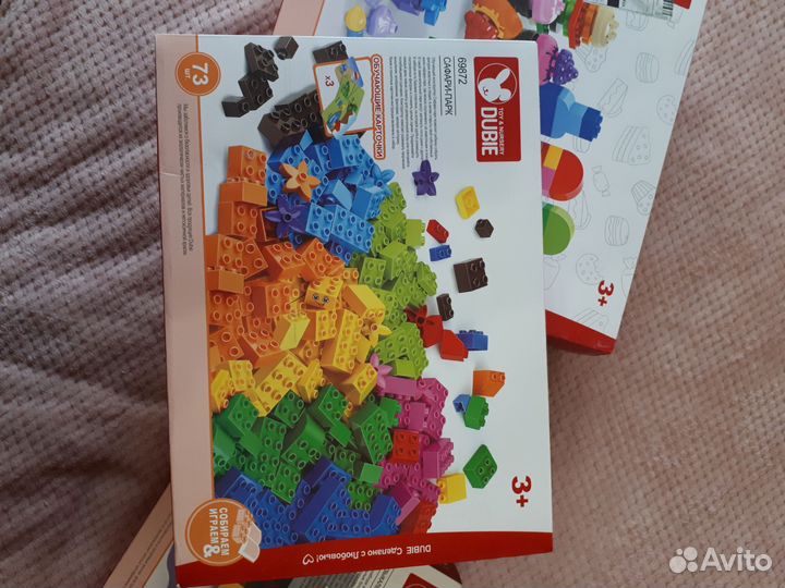 Конструктор Dubie, Smoneo совместим с лего дупло