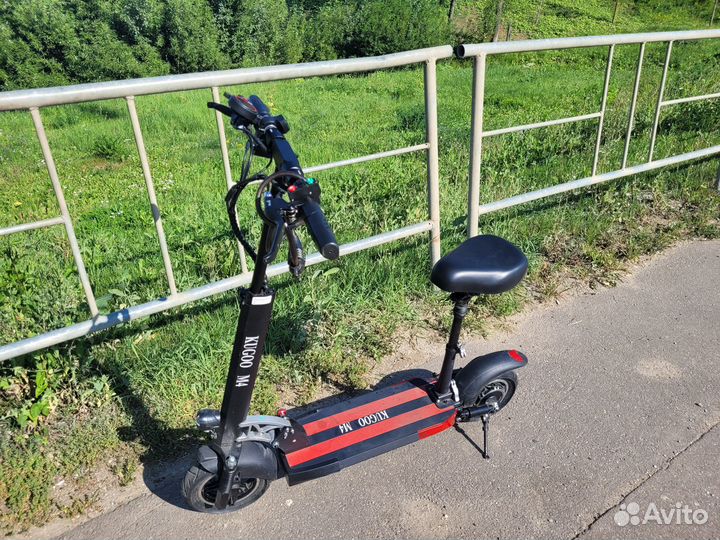 Электросамокат kugoo M4 с сиденьем