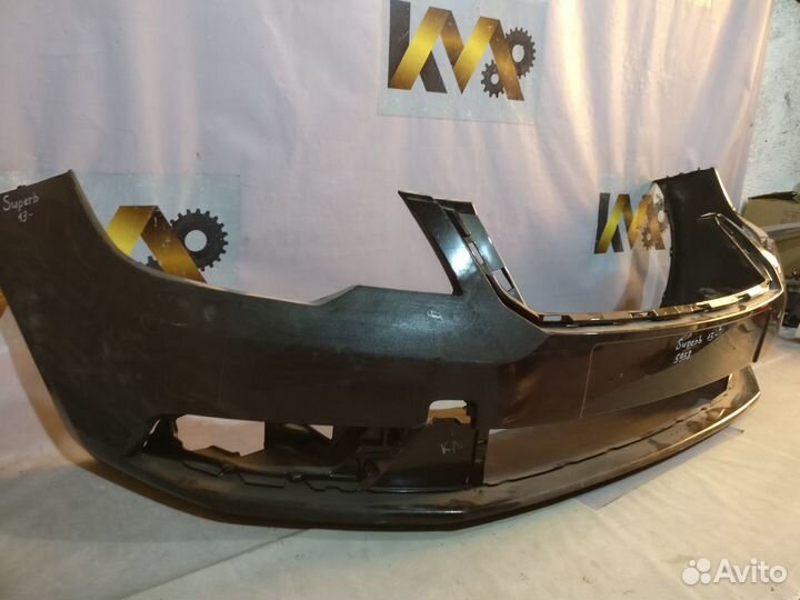 Шкода Суперб 2013- Бампер передний 5958