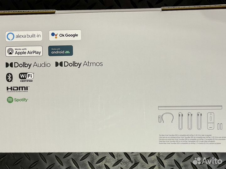 Саундбар Bose Soundbar 900 белый