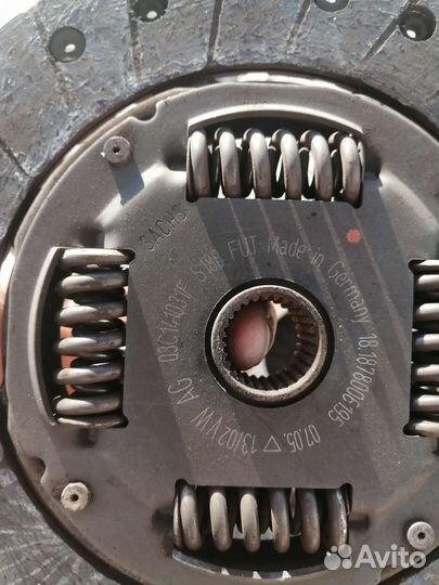 Сцепление Skoda Octavia a7 1.4tsi механика