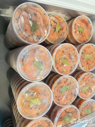 Кета семужного посола в масле