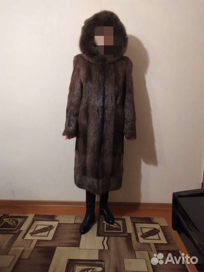 Шуба из ондатры