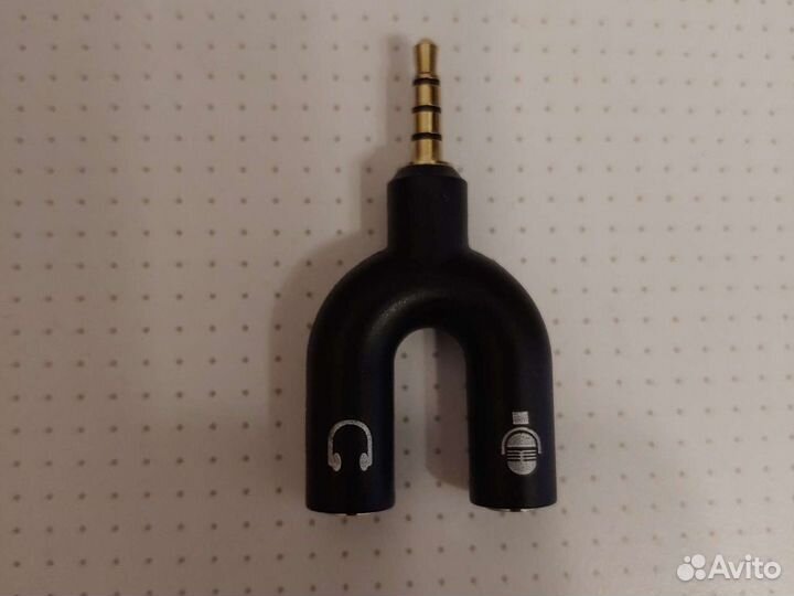 Переходник для компьютерной (игровой) гарнитуры