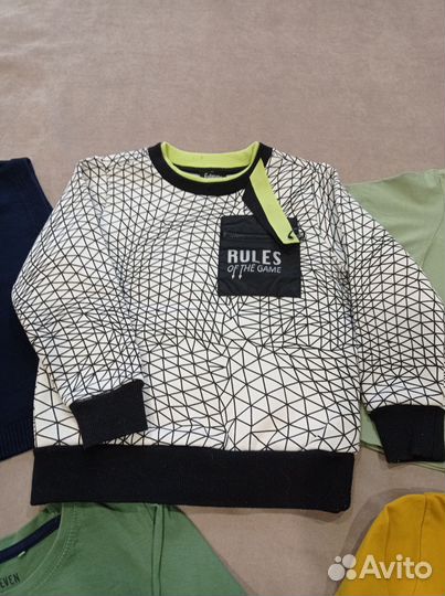 Вещи пакетом на мальчика, 98-104