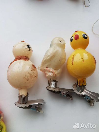 Елочные игрушки СССР