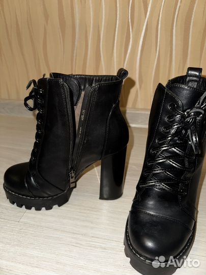 Ботильоны зимние