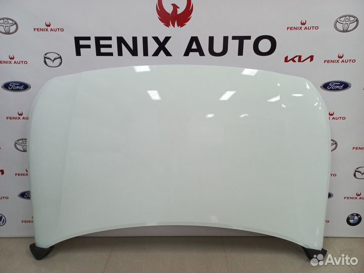 Капот крашеный Hyundai Solaris 2017- Белый