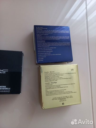 Пудра estee lauder/ mac