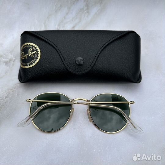 Очки ray ban round metal 001