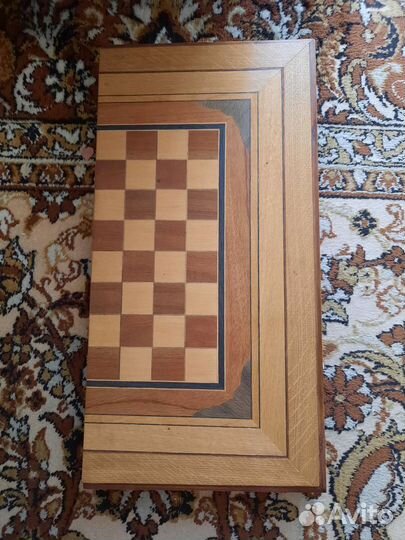 Шахматы шашки нарды 3 комплекта