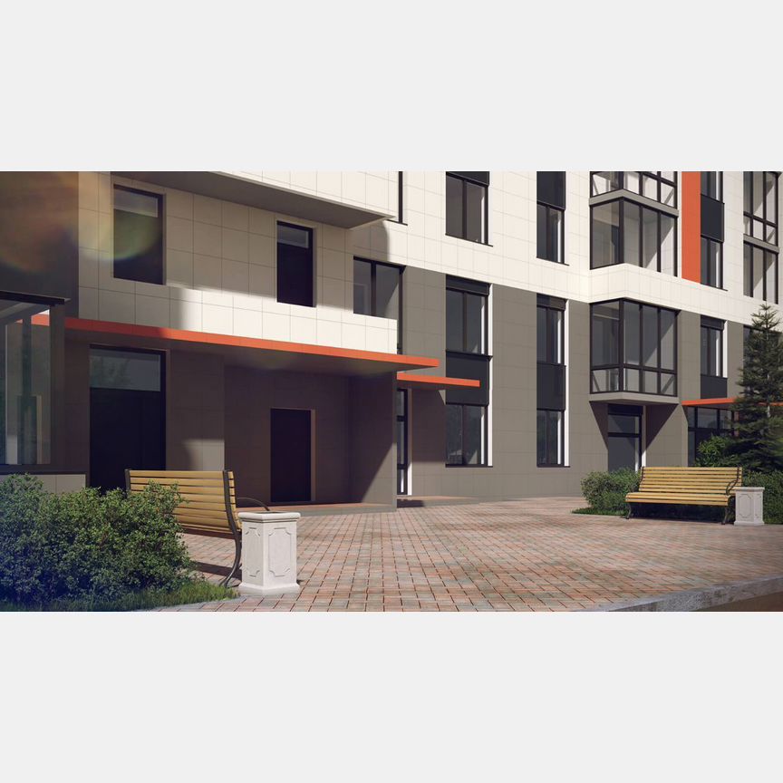 1-к. квартира, 44,9 м², 1/22 эт.