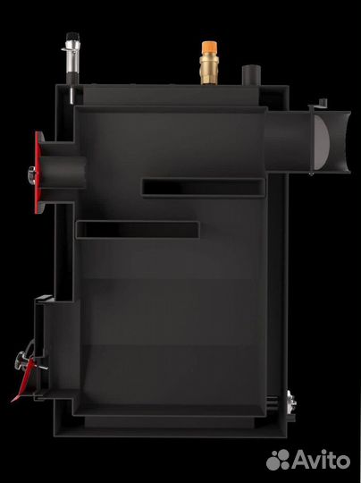 Твердотопливный котёл 65 квт