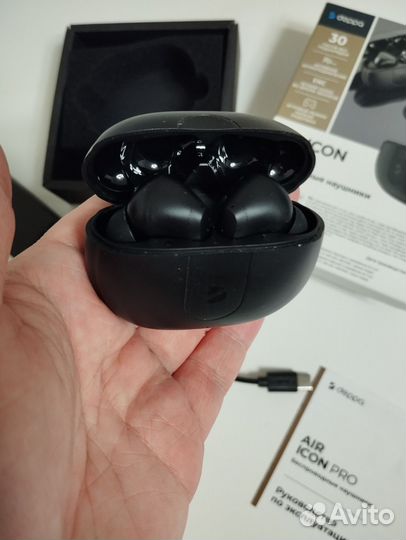 Беспроводные наушники Deppa air lcon pro