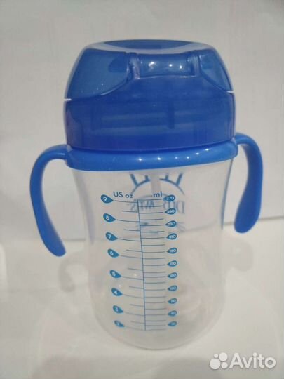 Поильник непроливайка Dr.Brown's с трубочкой