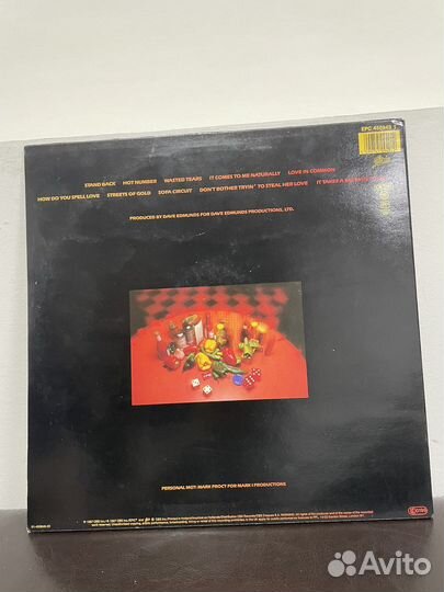 THE fabulous thunderbirds HOT number 1987 винил