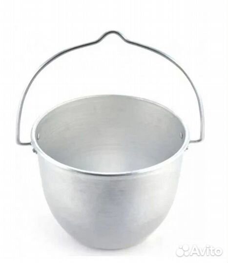 Котелок алюминиевый с крышкой сковородкой