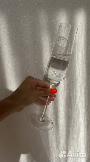 Набор бокалов для шампанского 280 мл, 2шт