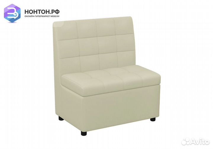 Кухонная скамья Модерн-4 800 мм вариант 2 кремовая