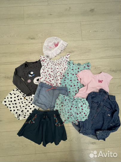 Одежда на девочку пакетом 104-110