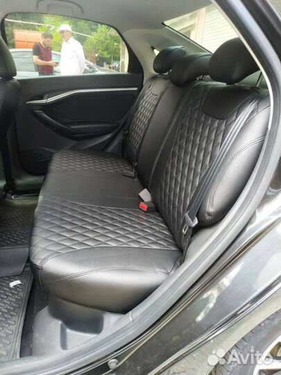 Чехлы эко кожа премиум для всех автомобилей