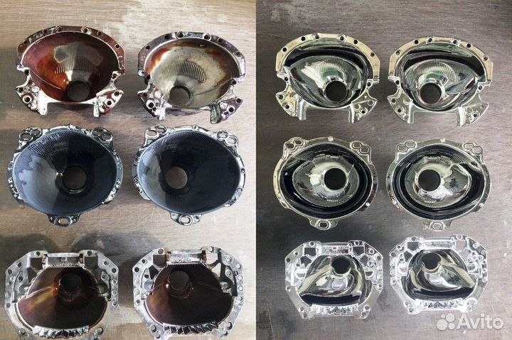 Хромирование, снятие старого хрома, чёрный хром