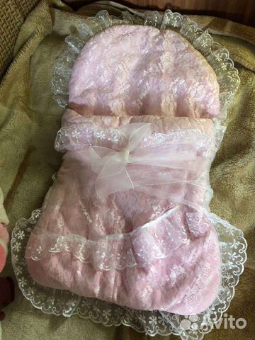 Конверт на выписку для девочки