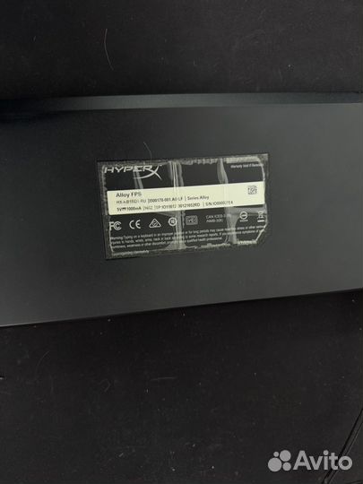 Игровая клавиатура hyperx