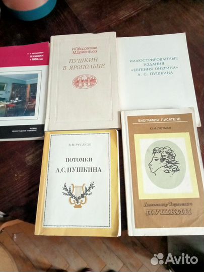 Книги о Пушкине